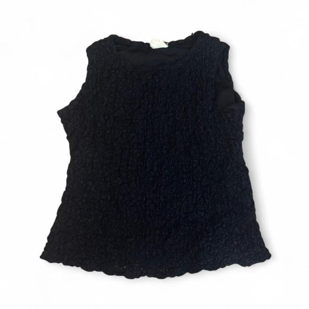 ✨ Textured Black Tribal Tank (M) ✨